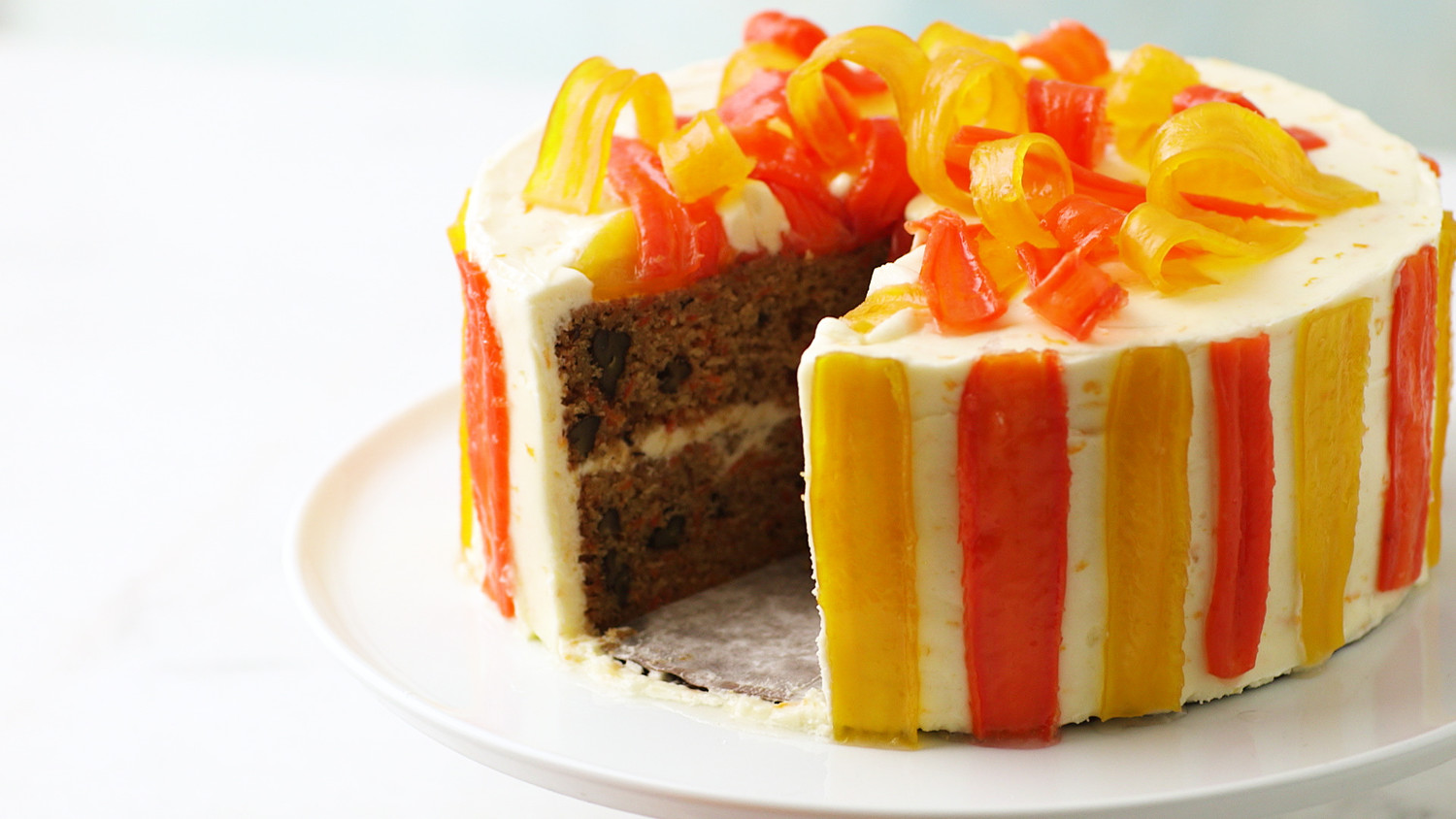 Video: Carrot-Ginger Layer Cake with Orange Cream-Cheese Frosting Video | Martha Stewart