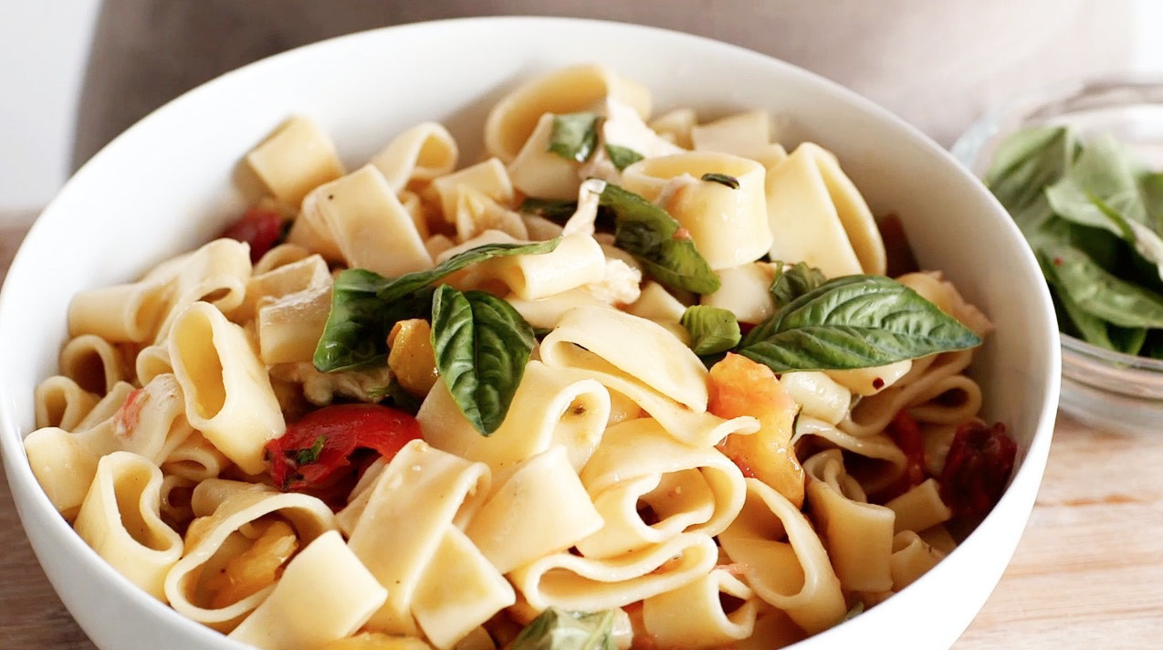 Video NoKnife Pasta Recipe Martha Stewart
