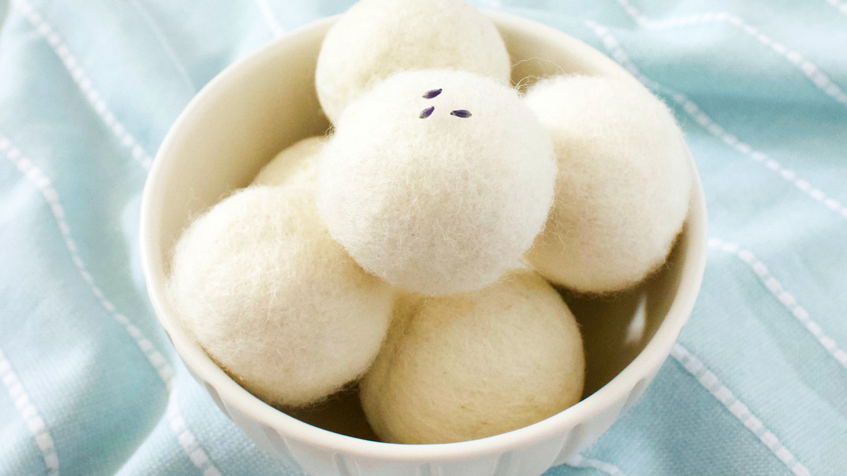 how to make wool dryer balls youtube