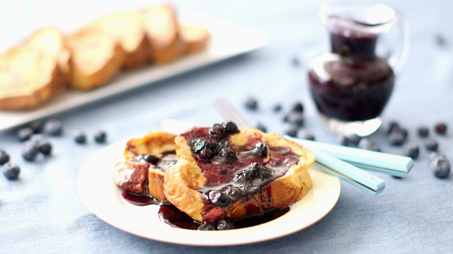 Video Blueberry French Toast Martha Stewart