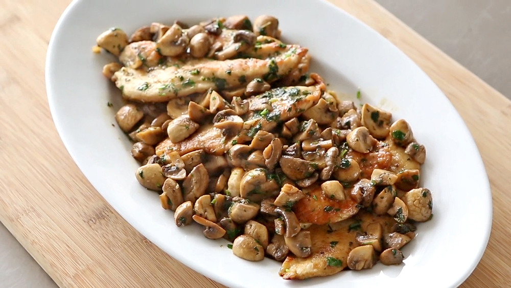 Video: Chicken with Mushrooms | Martha Stewart