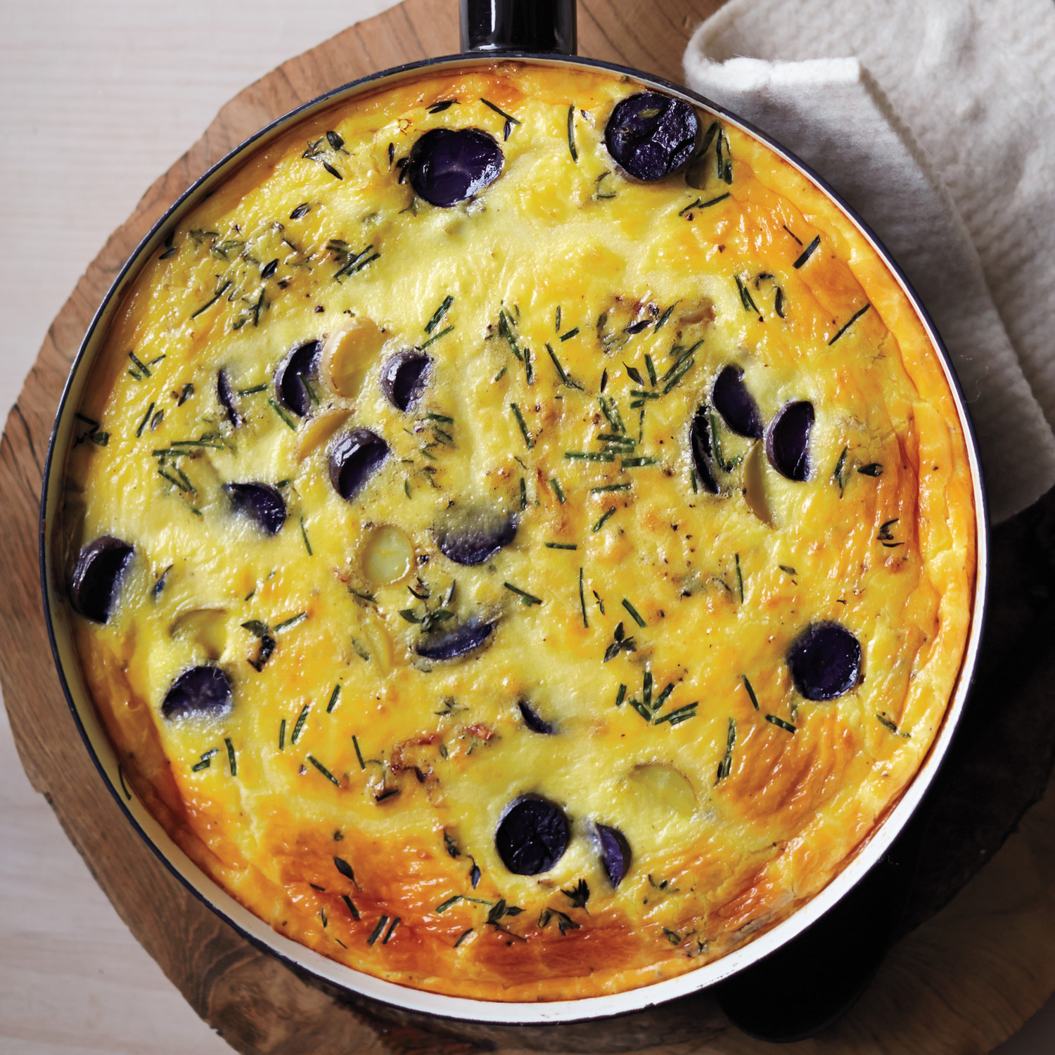 Potato and Leek Egg Bake