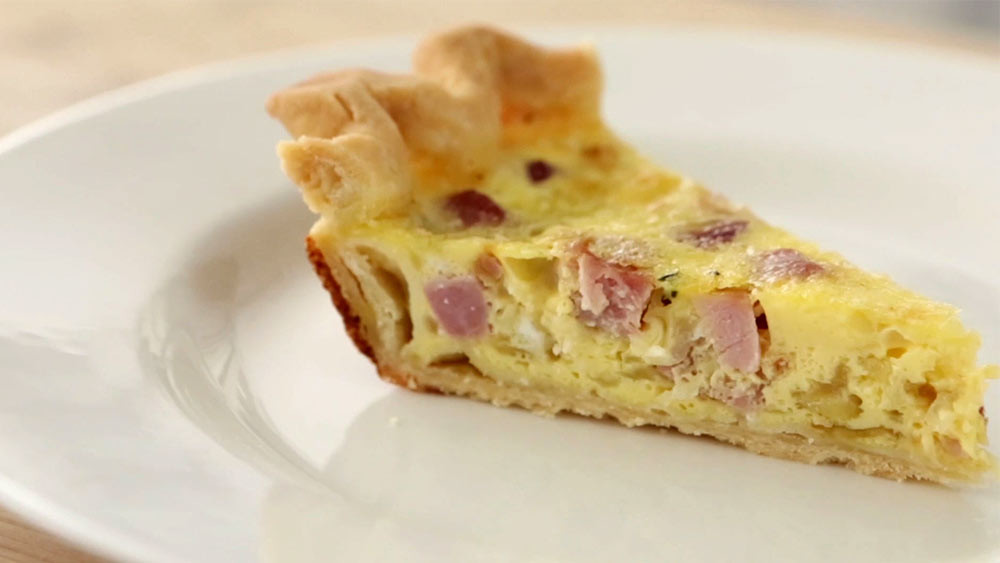 Video: Ham-and-Swiss Quiche | Martha Stewart
