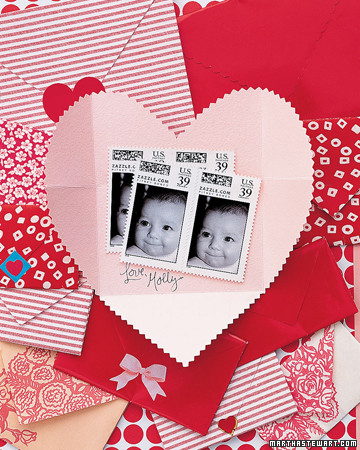 Heart Envelope Card Martha Stewart