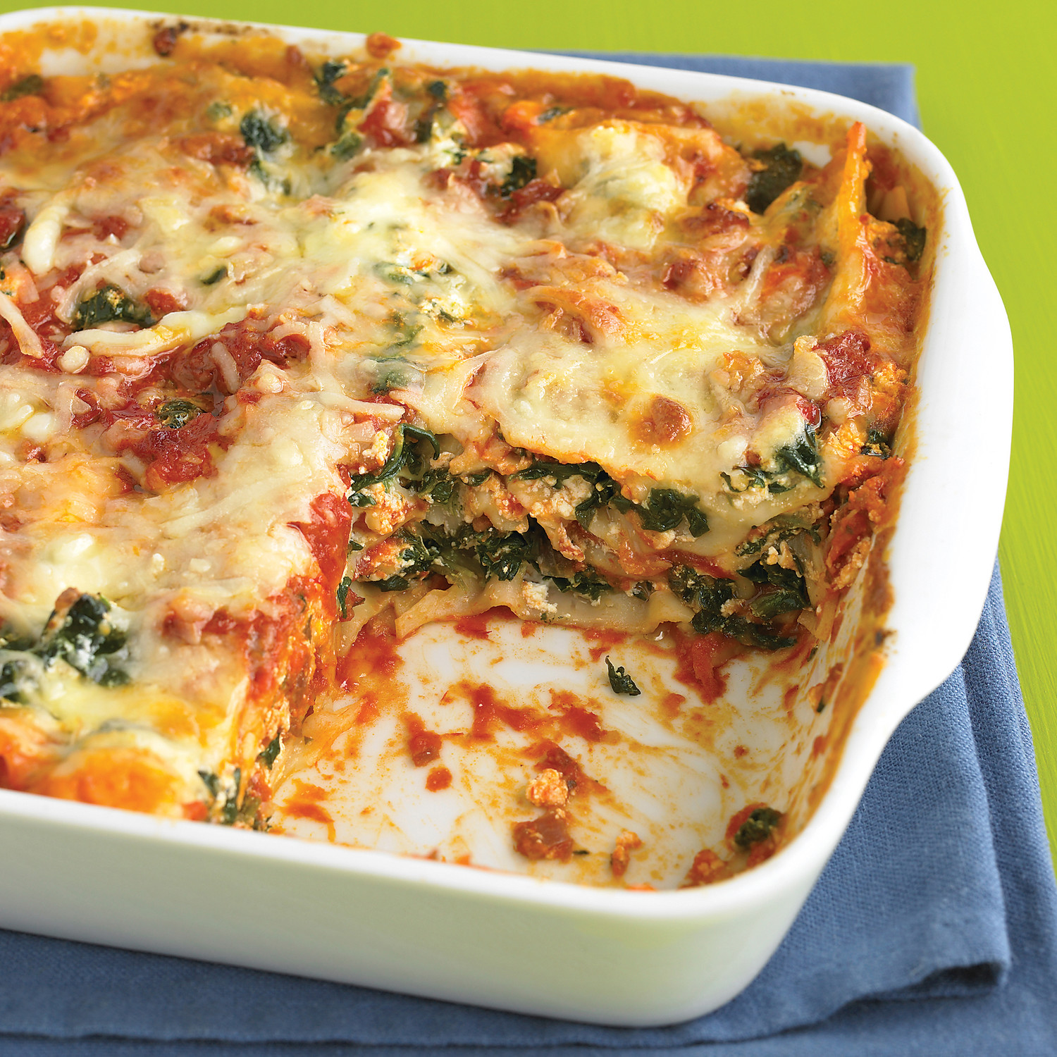 Spinach and Prosciutto Lasagna