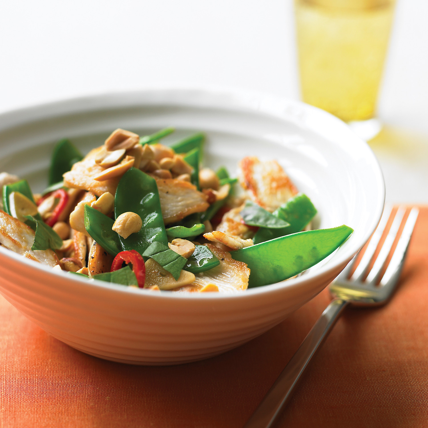 Spicy Chicken StirFry with Peanuts