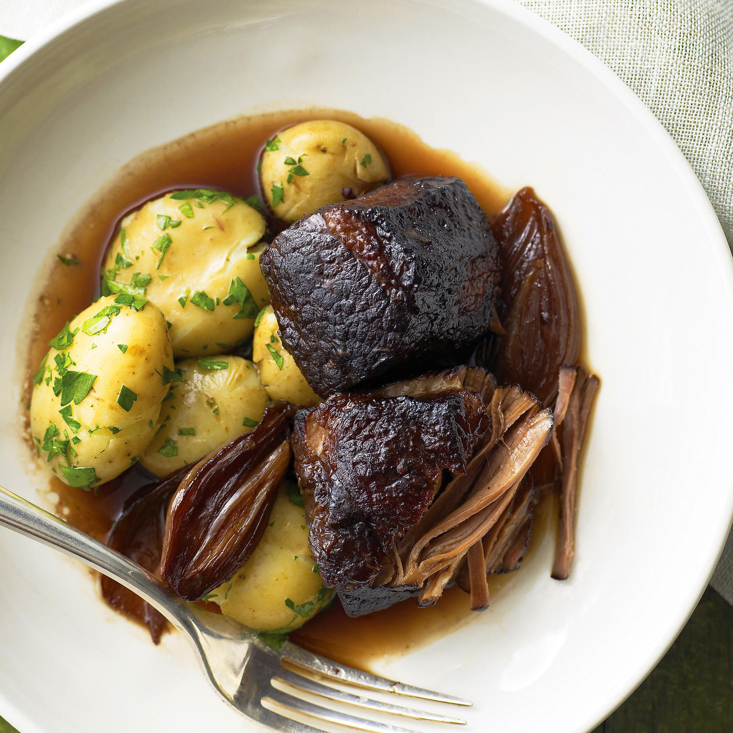 Red Wine Braised Beef Brisket