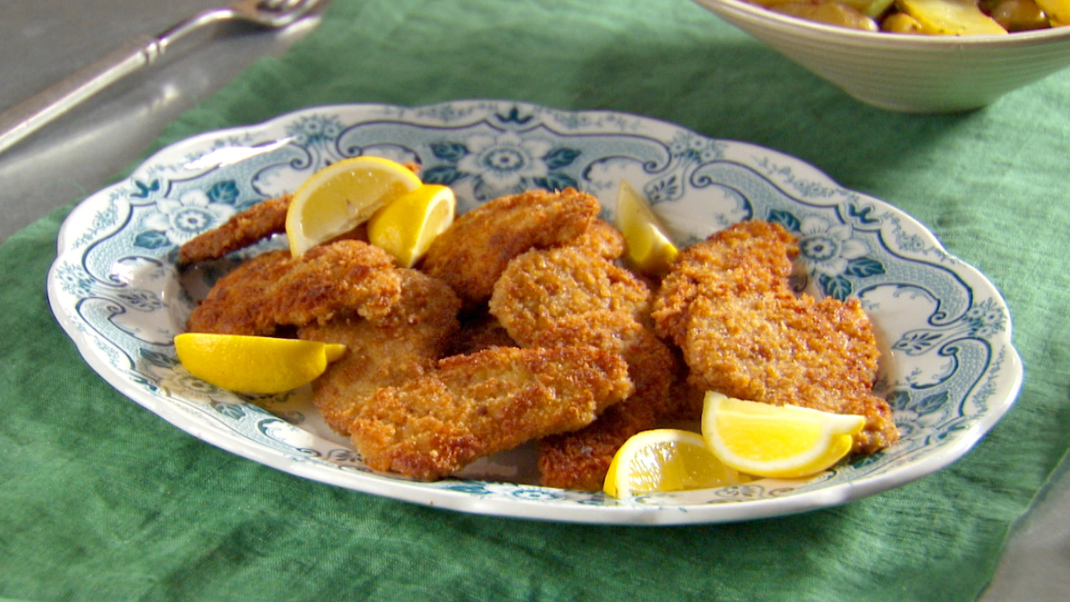 Pork Schnitzel Medallions Recipe & Video Martha Stewart