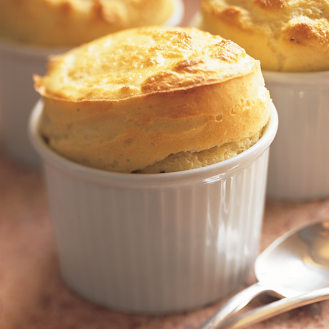 Goat Cheese Souffles