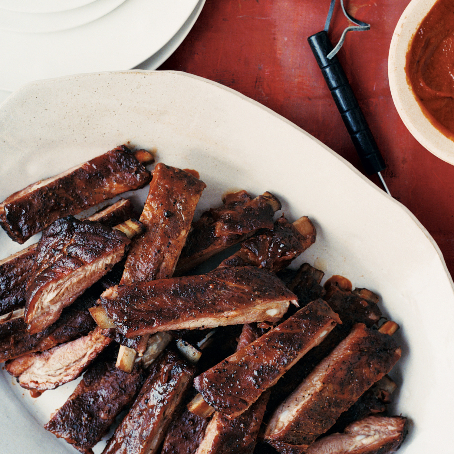 Barbecued Pork Ribs