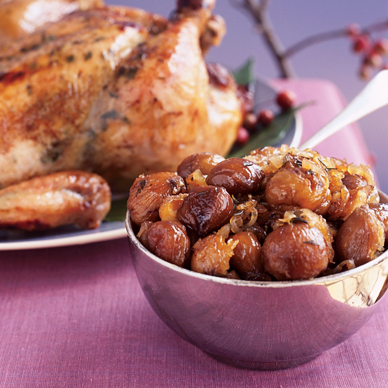Roasted Chicken with Chestnuts