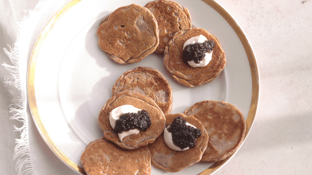 buckwheat blinis