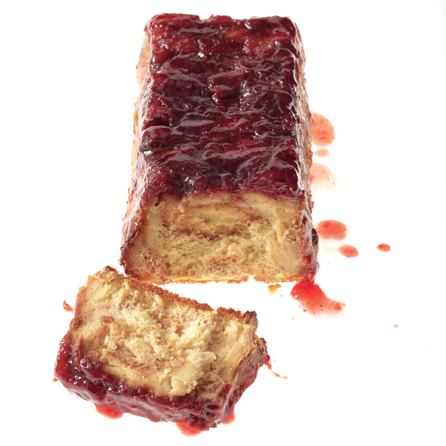 Buttered Toast and Jam Pudding