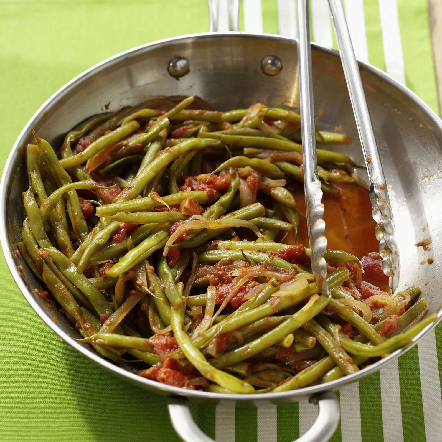 Green Beans with Tomatoes