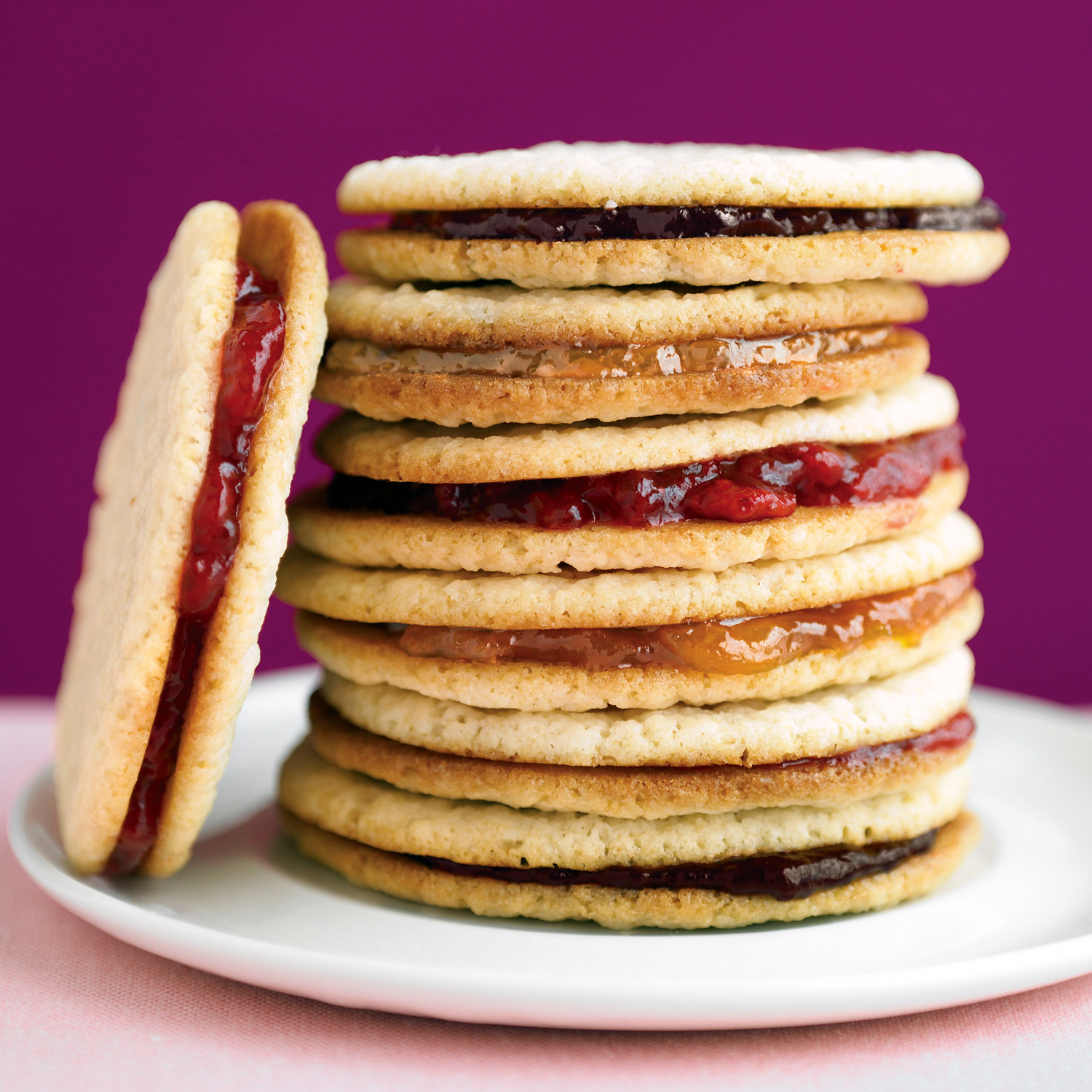 Jam Sandwich Cookies