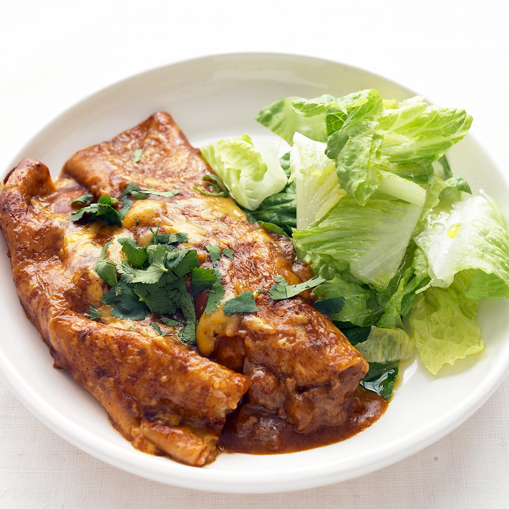 TexMex Beef Enchiladas