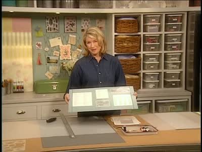Video Good Thing Desk Blotter Martha Stewart