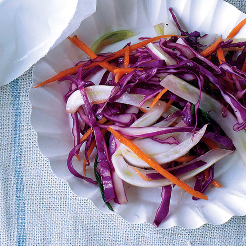Cabbage and Fennel Slaw