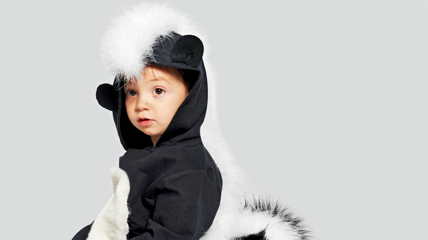 baby boy skunk costume