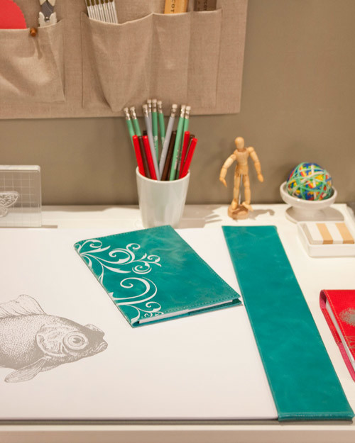 Leather Desk Blotter Martha Stewart