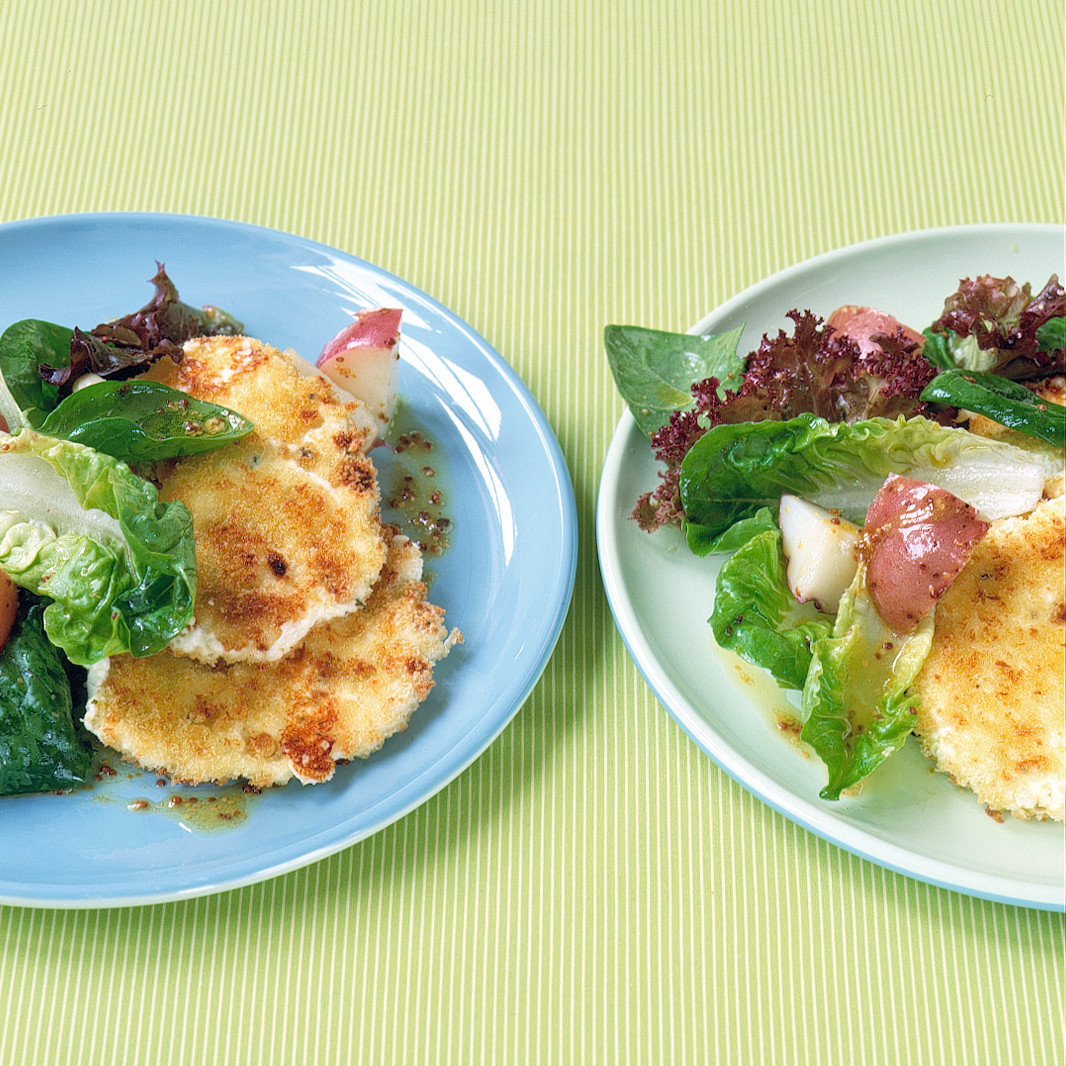 Crisp GoatCheese Salad