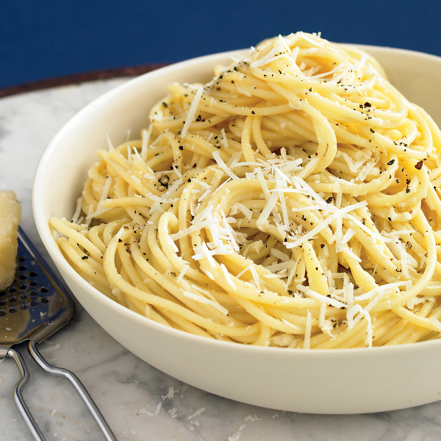 Spaghetti with Pecorino and Black Pepper