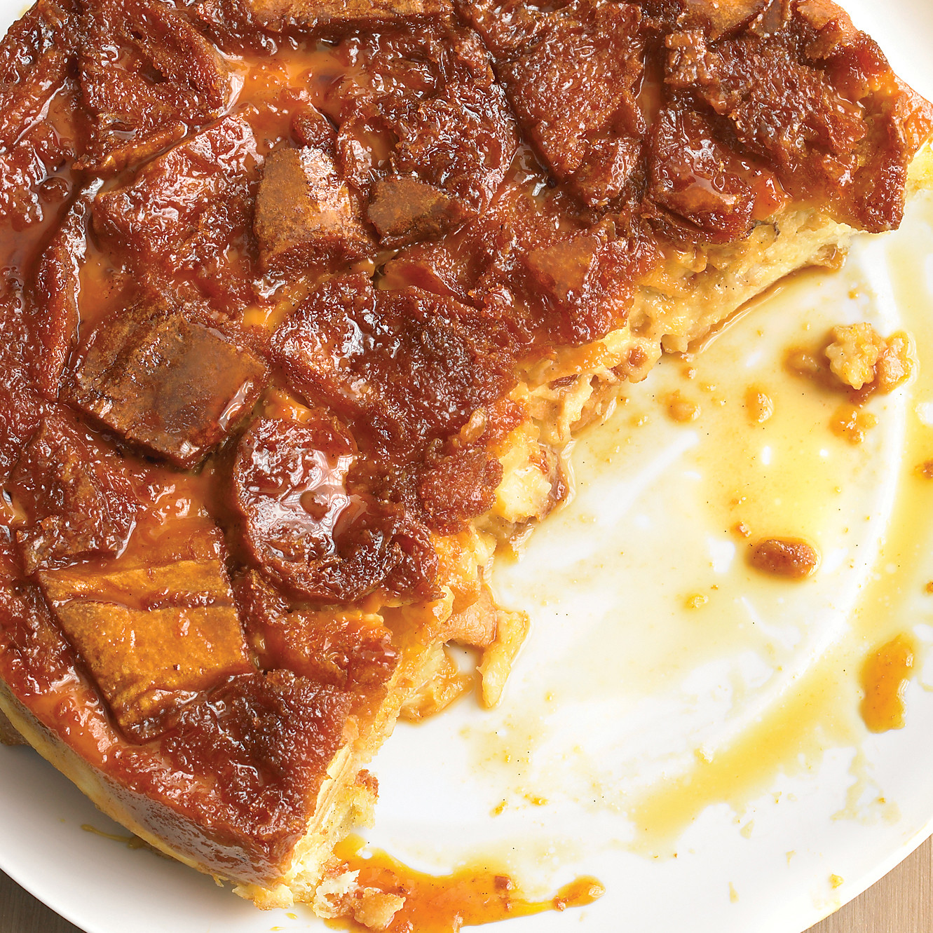 Mission Bbq Caramel Bread Pudding Recipe - Find Vegetarian Recipes