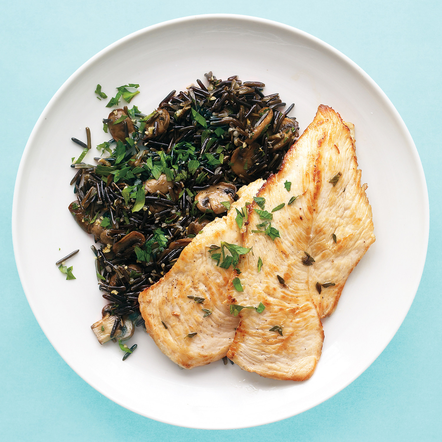 Chicken Cutlets with White Wine and Garlic