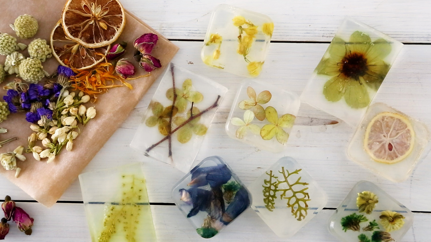 Video: DIY Pressed Flower Bar Soap How-To | Martha Stewart