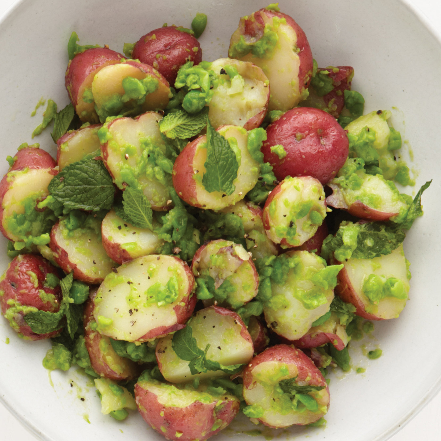 Potatoes, Peas, and Mint