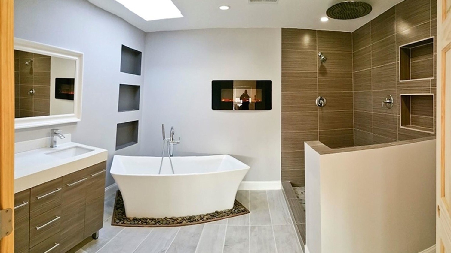 Before After See How An Outdated 80s Bathroom Becomes A Before After See How An Outdated 80s Bathroom Becomes A Luxurious Retreat