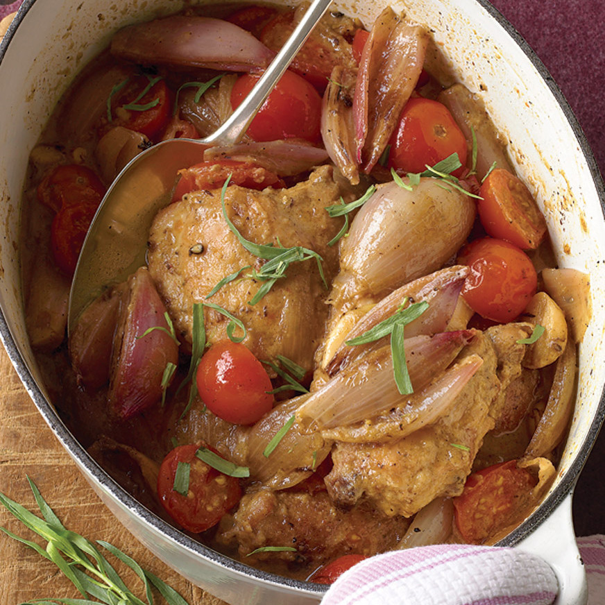 Braised Chicken with Shallots