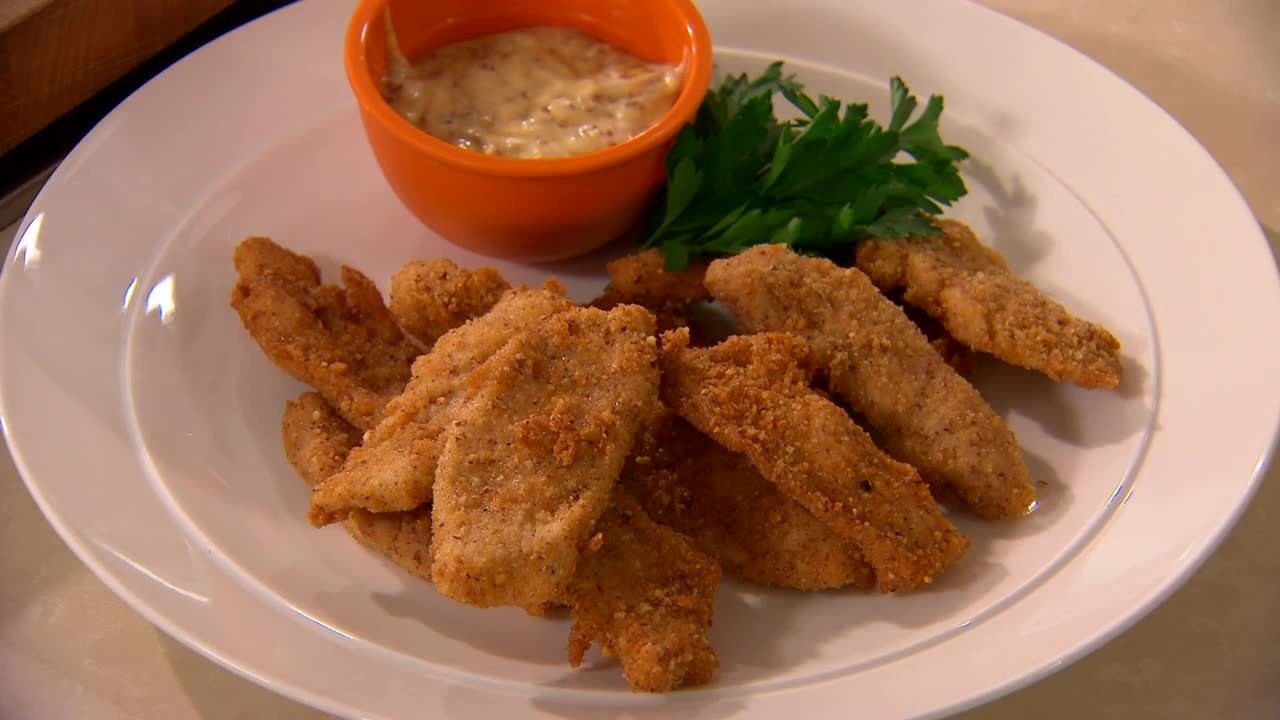 Video Emeril's Chicken Tenders Martha Stewart