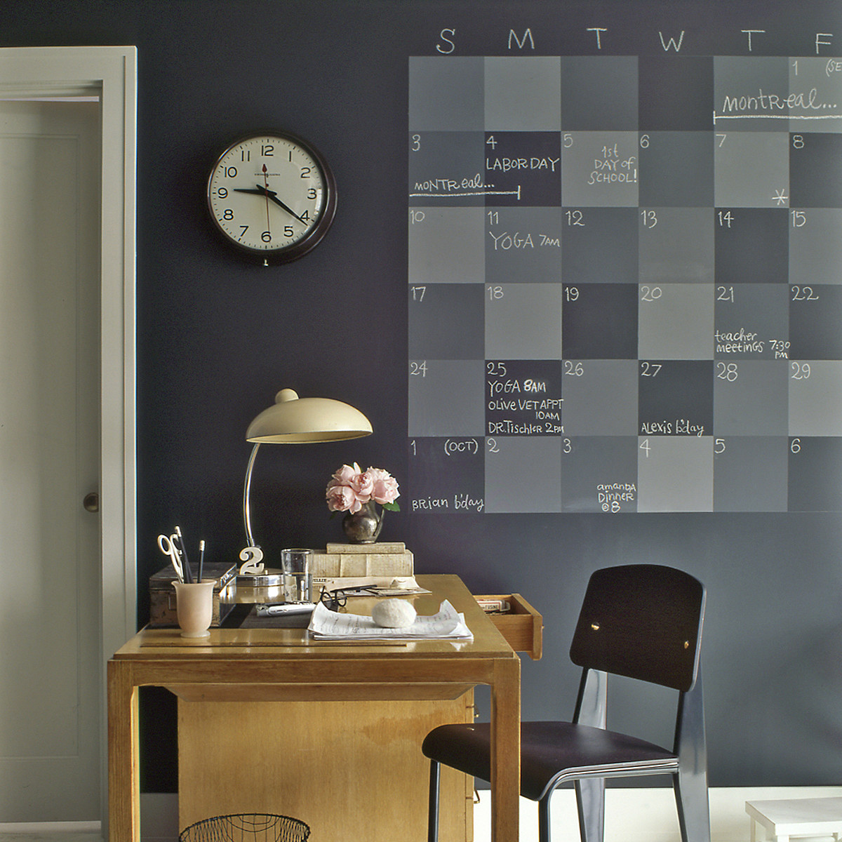 Chalkboard Paint Home Helpers | Martha Stewart