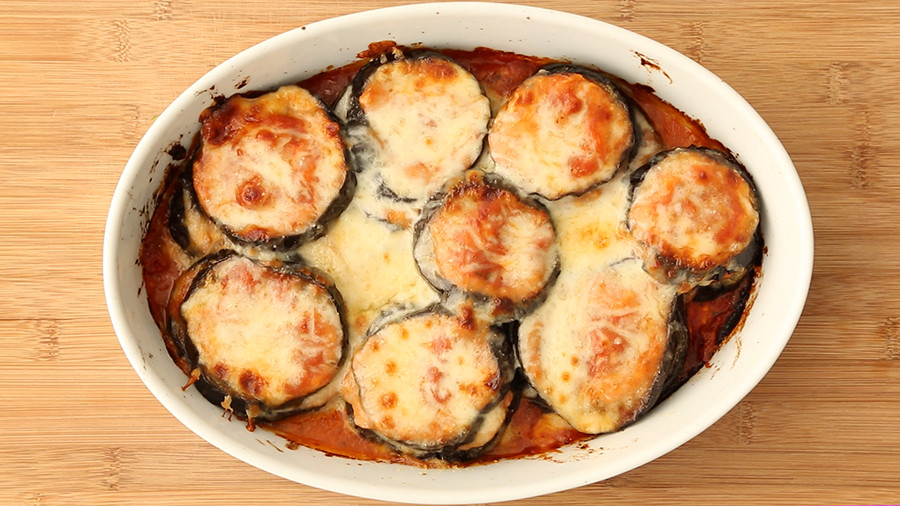 Video Lighter Eggplant Parmesan Martha Stewart