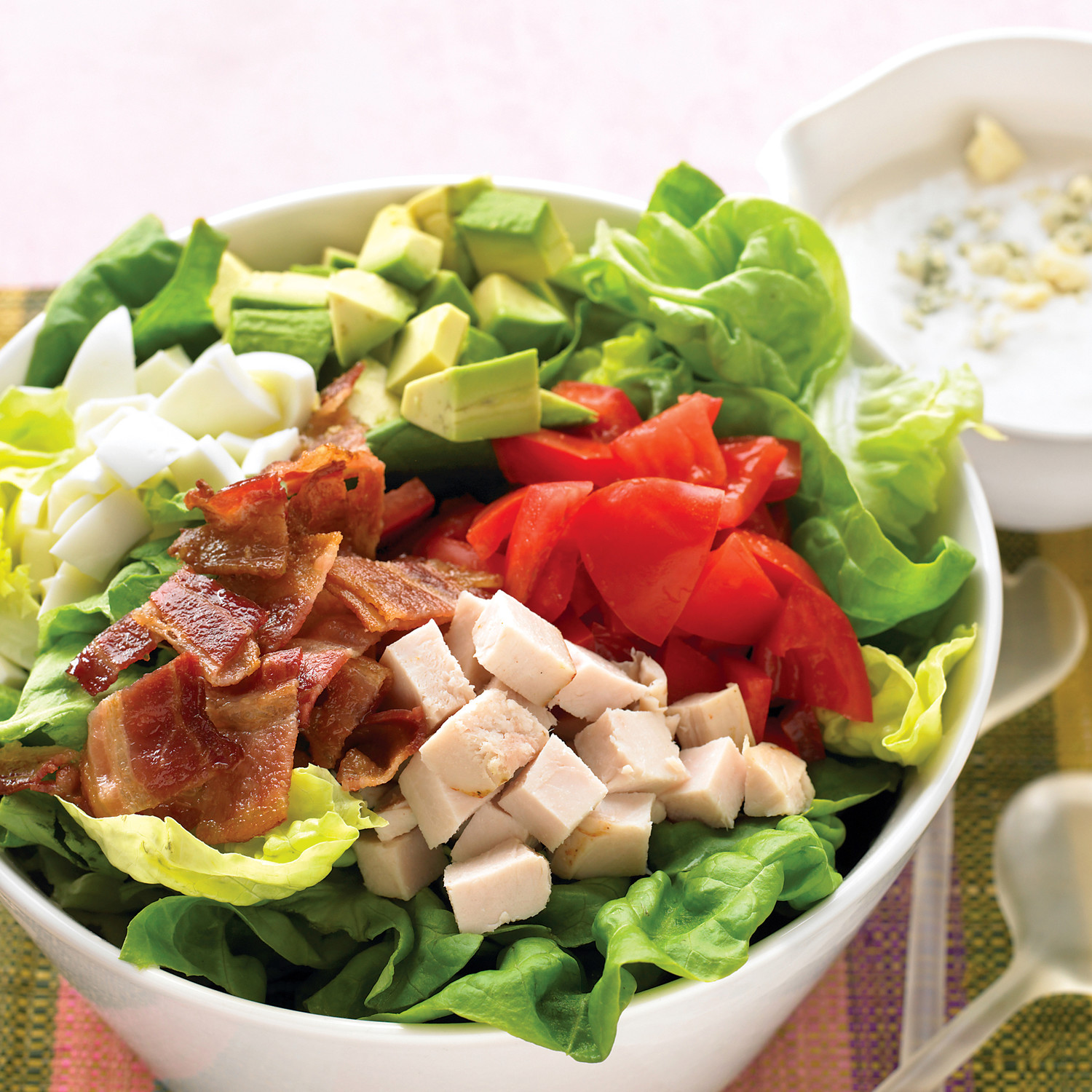 Traditional Cobb Salad Ingredients