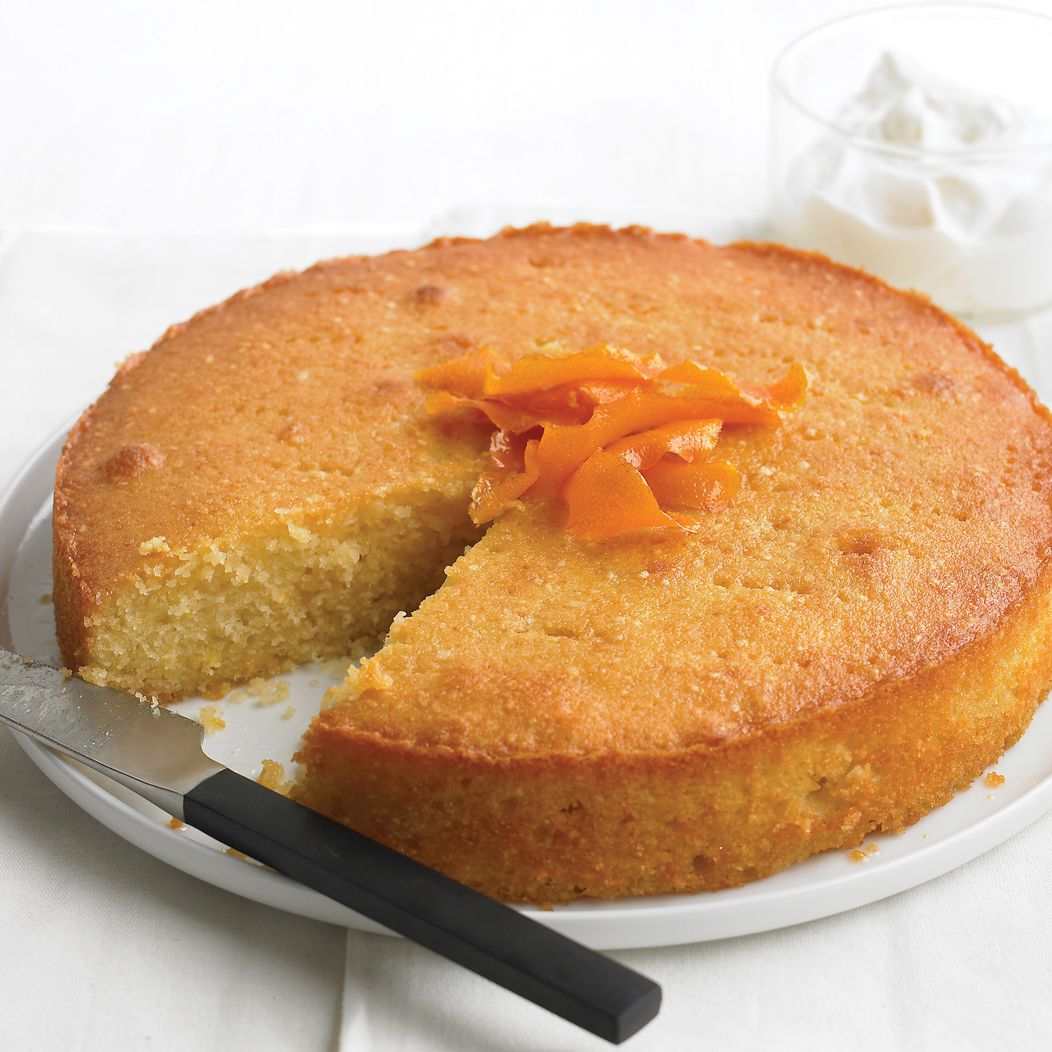 Almond And Orange Yogurt Cake