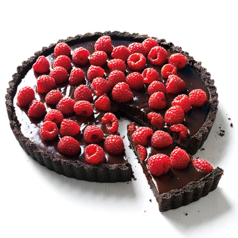 Chocolate-Raspberry Tart