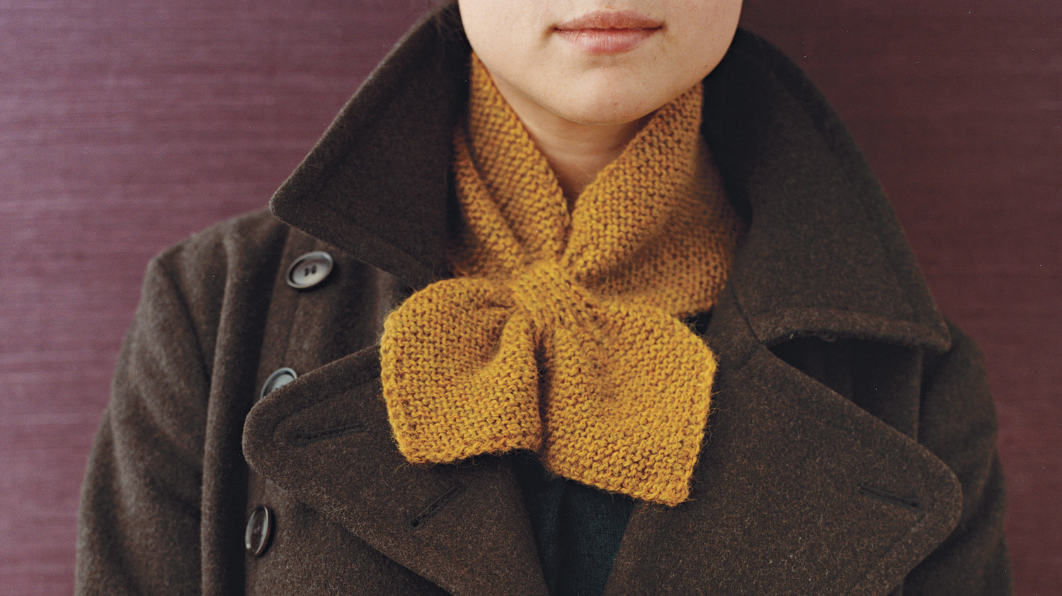 Knitted Neck Scarf Martha Stewart