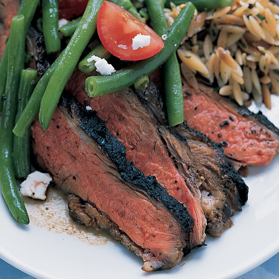 Grilled Butterflied Leg Of Lamb