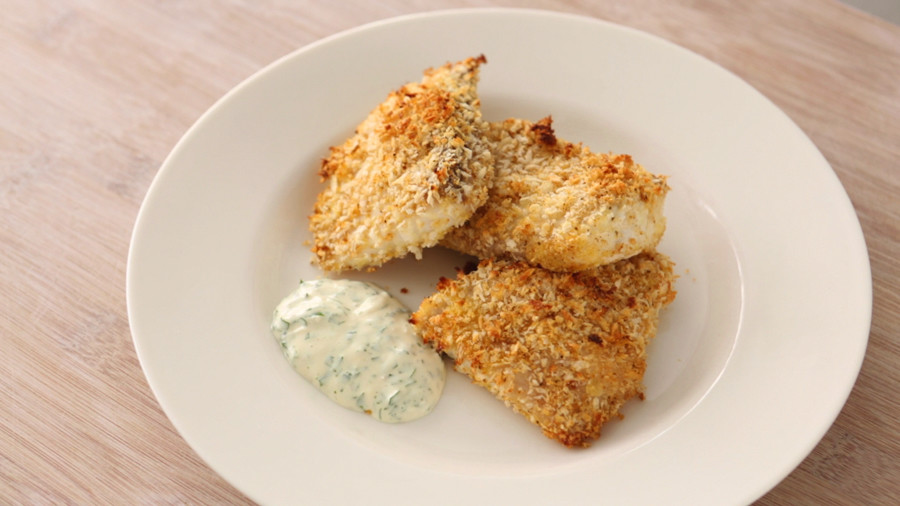 Video PankoCrusted Fish Sticks Martha Stewart
