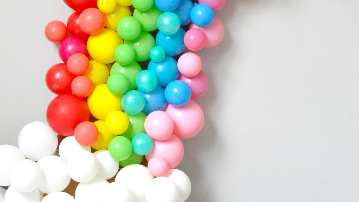 Rainbow Balloon Arch  Martha Stewart