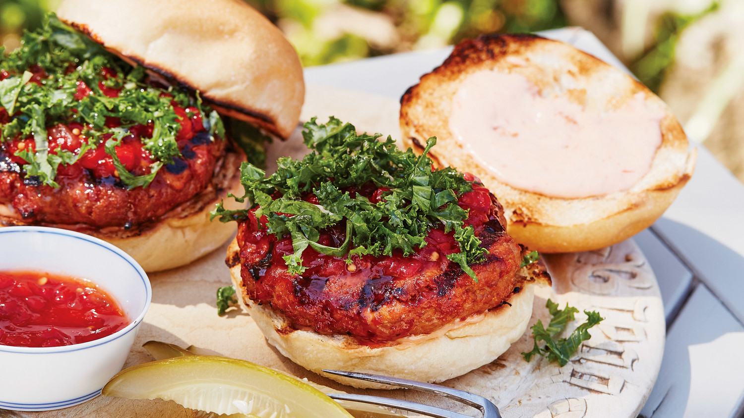 TurkeyMeatloaf Burgers