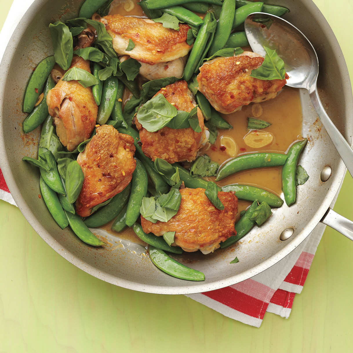 Chicken and Snap Peas