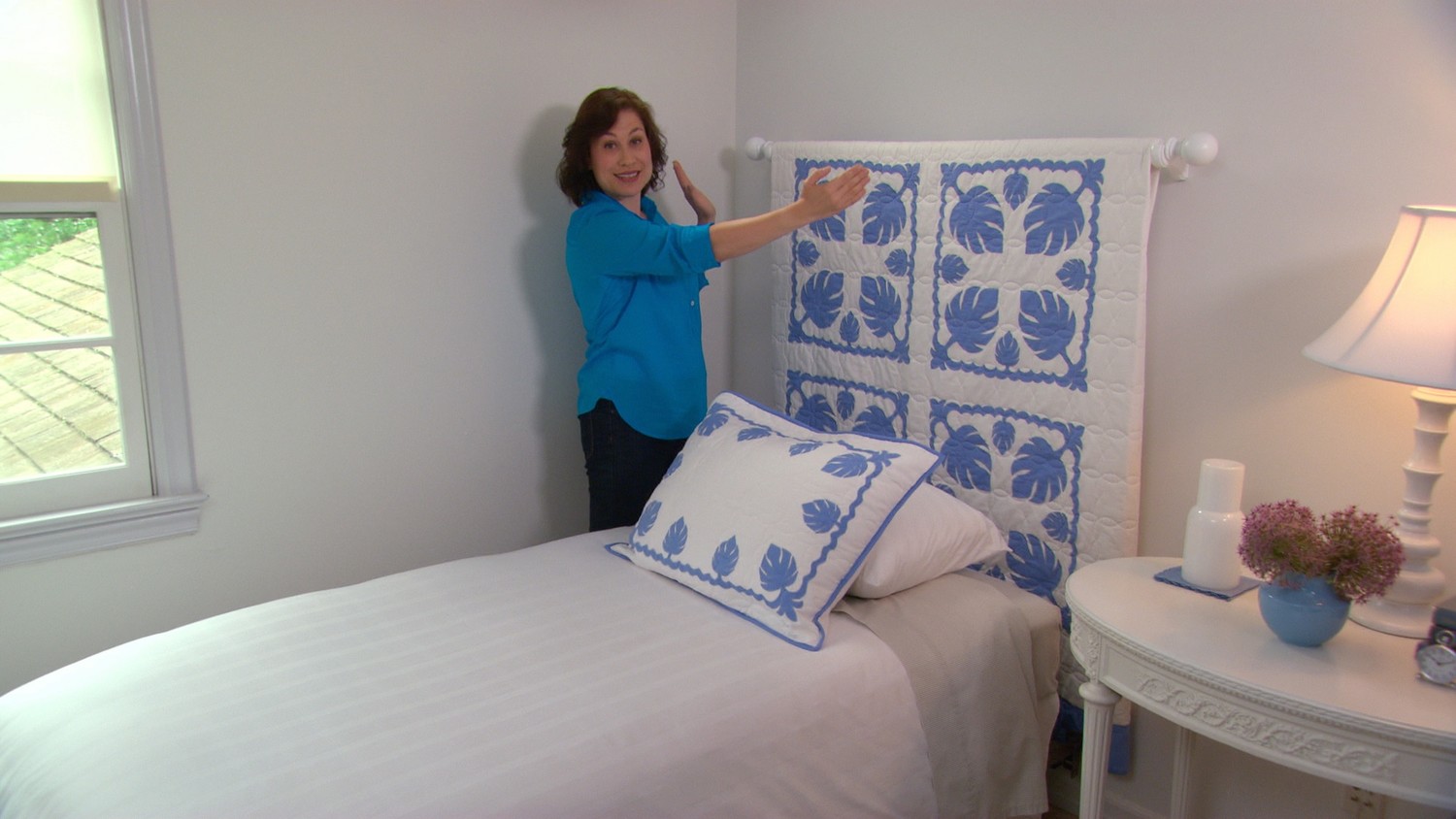 Video Creating a Quilt Headboard Martha Stewart