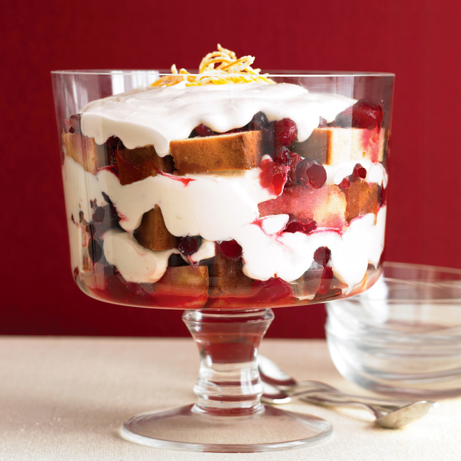 Cranberry Trifle