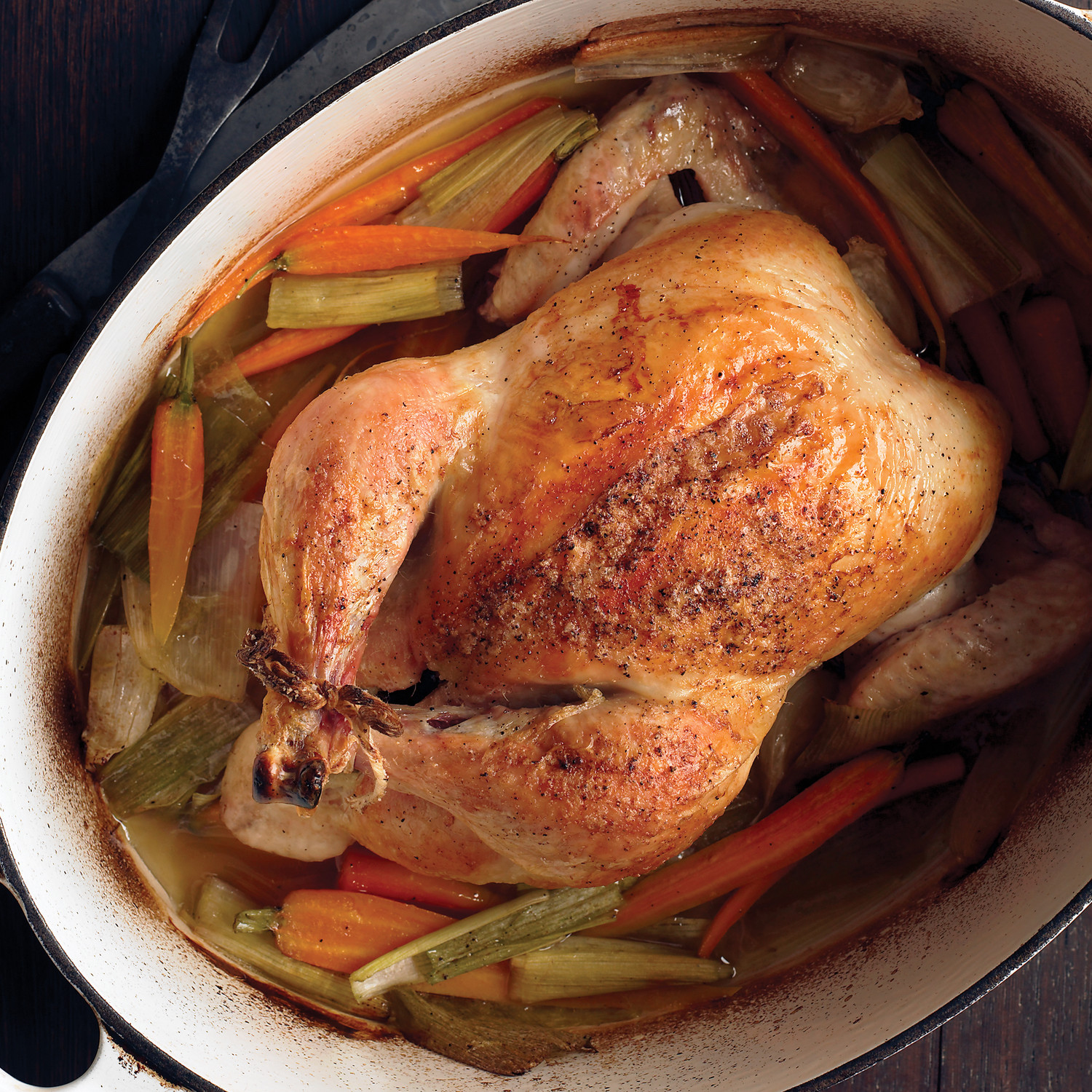 Chicken In A Pot