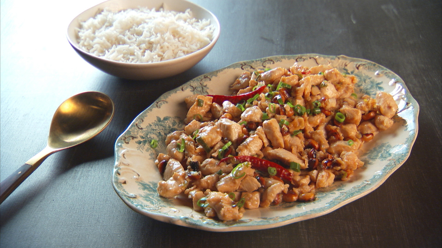 StirFried Chinese Chicken and Peanuts