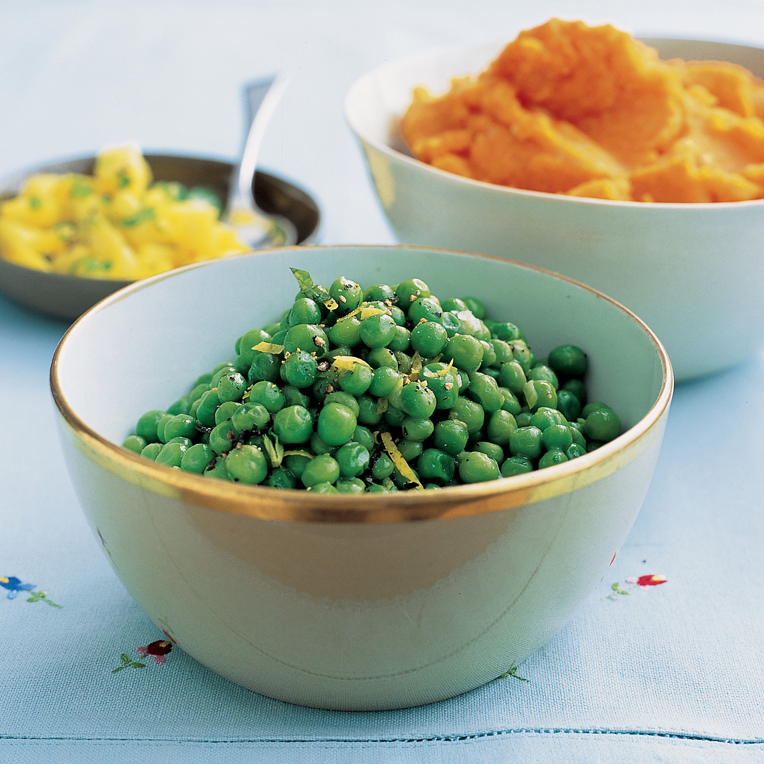 minted peas