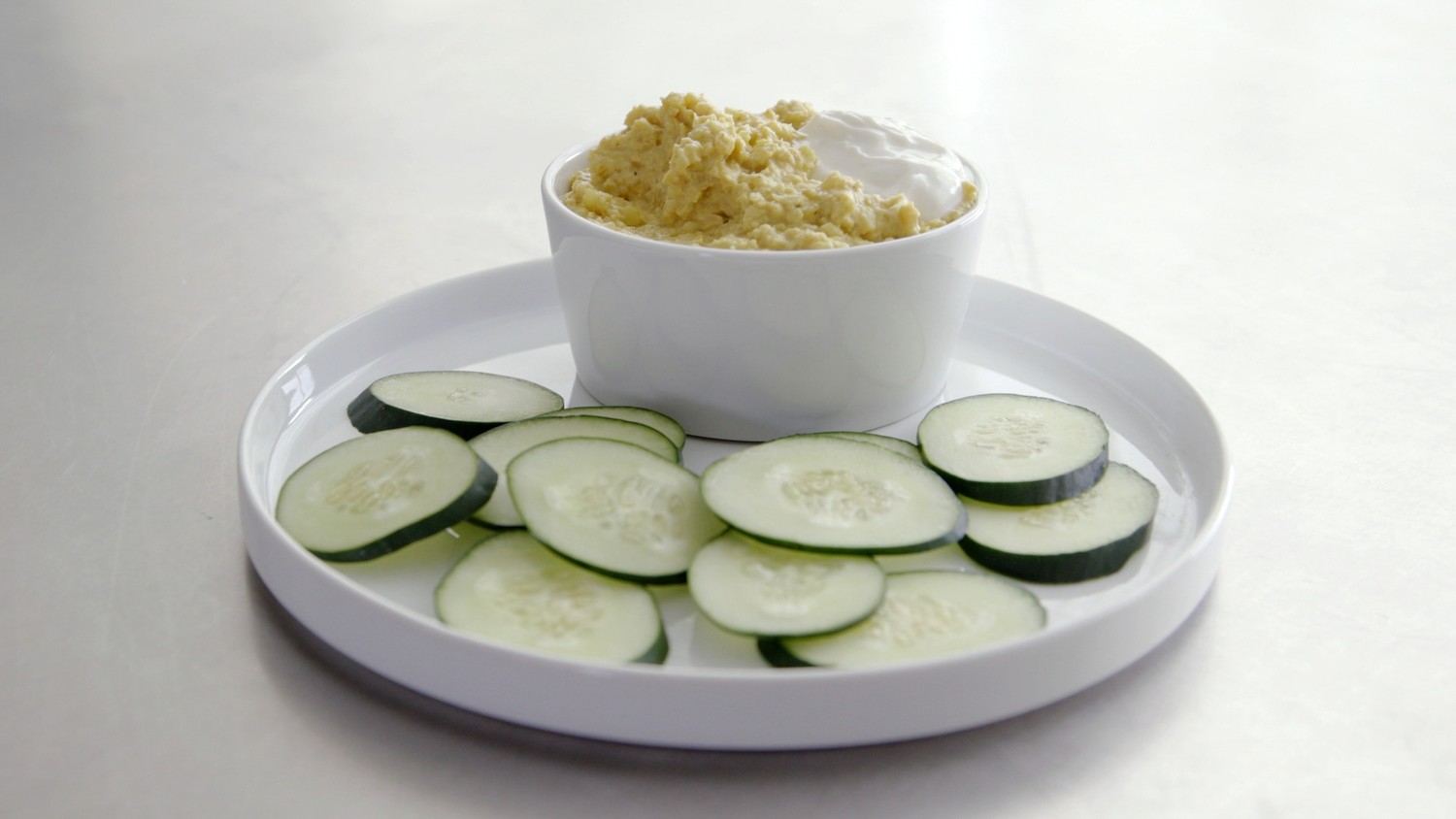 Video Curried ChickpeaYogurt Dip Martha Stewart